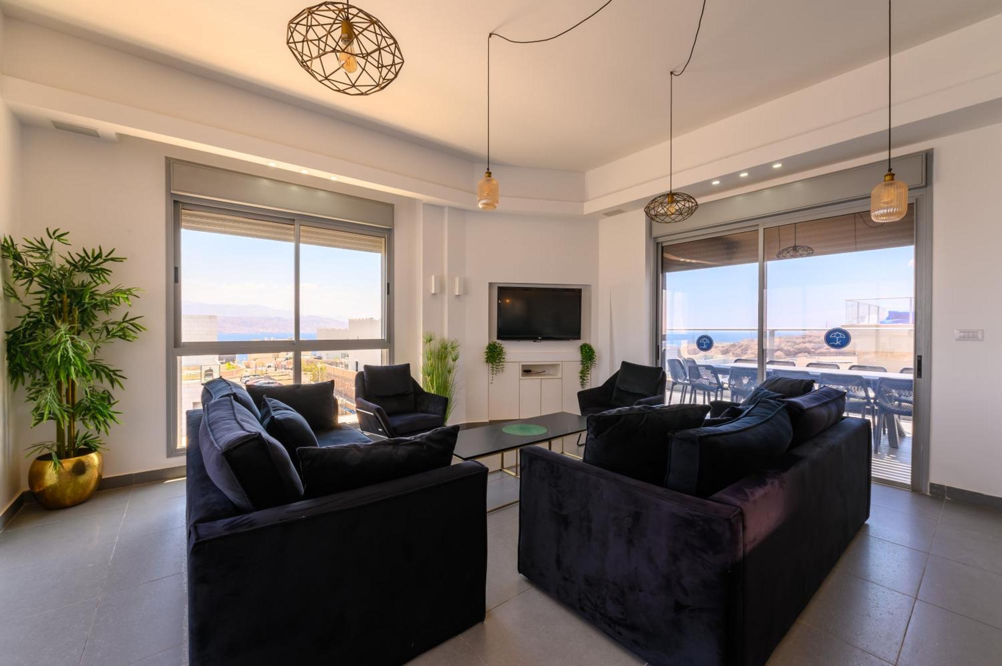 פנטהאוז קסם המפרץ Apartment Eilat Luaran gambar